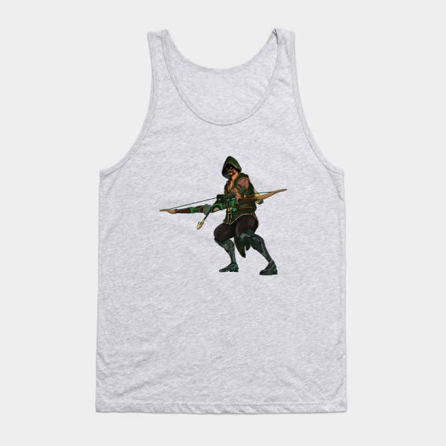 Hanzo x Green Arrow Tank Top by freezethecomedian